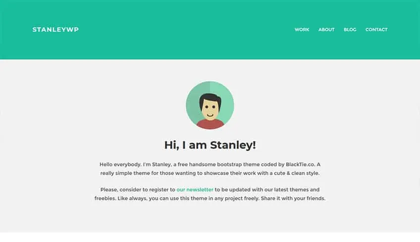 Stanley Wp Бесплатная тема WordPress