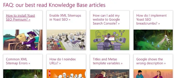 Base di conoscenza del plugin Yoast SEO per WordPress