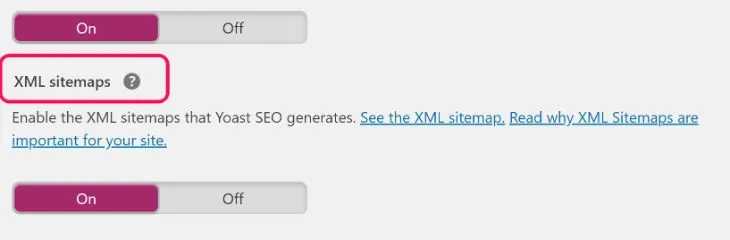 XML Sitemaps Impostazione del plugin Yoast SEO per WordPress