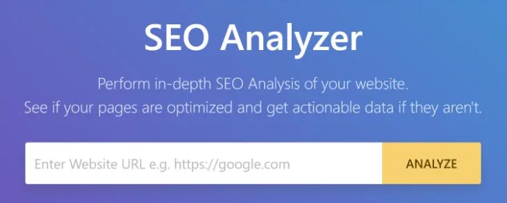 Strumento di analisi SEO integrato del plugin RankMath per WordPress