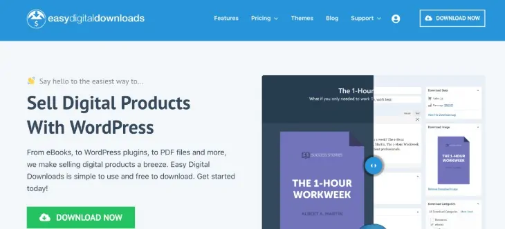 Easy Digital Downloads WordPress Plugin