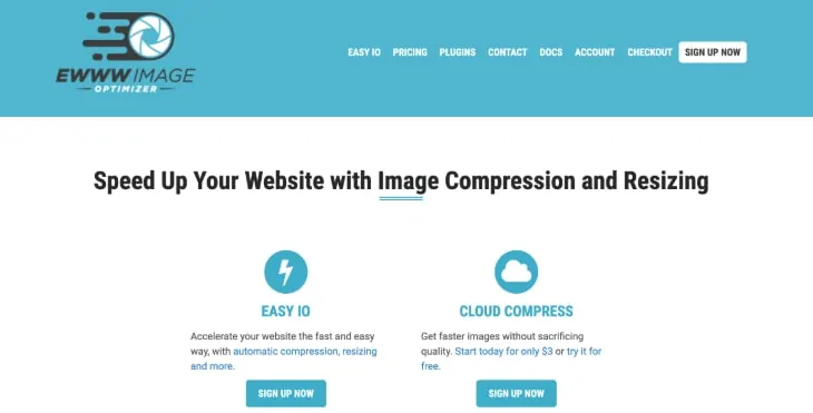 EWWW Image OptimizerWordPressプラグイン