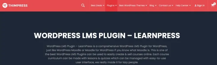 LearnPressWordPressプラグイン