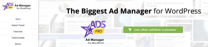 Ads ProWordPressプラグイン