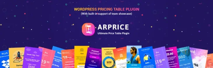 ARPriceWordPressプラグイン
