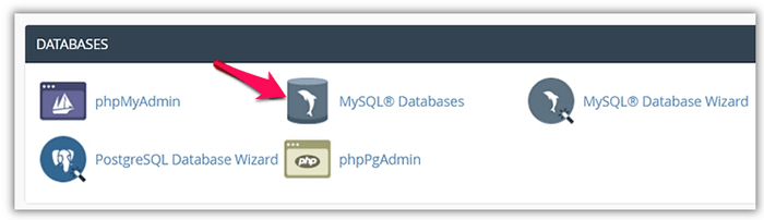 Database MySQL su cPanel
