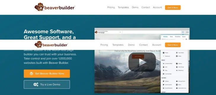 Beaverbuilderページビルダープラグイン