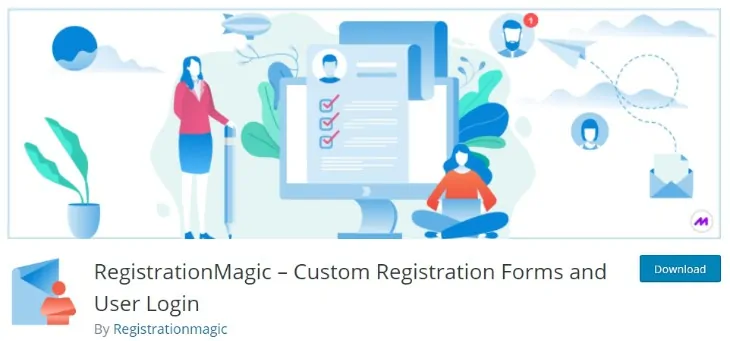 Registrationmagicログインおよび登録プラグイン