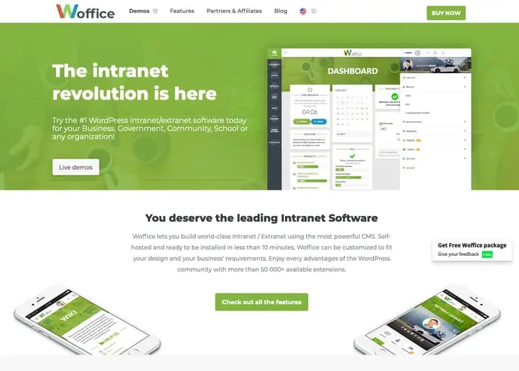 Tema del forum di Woffice WordPress