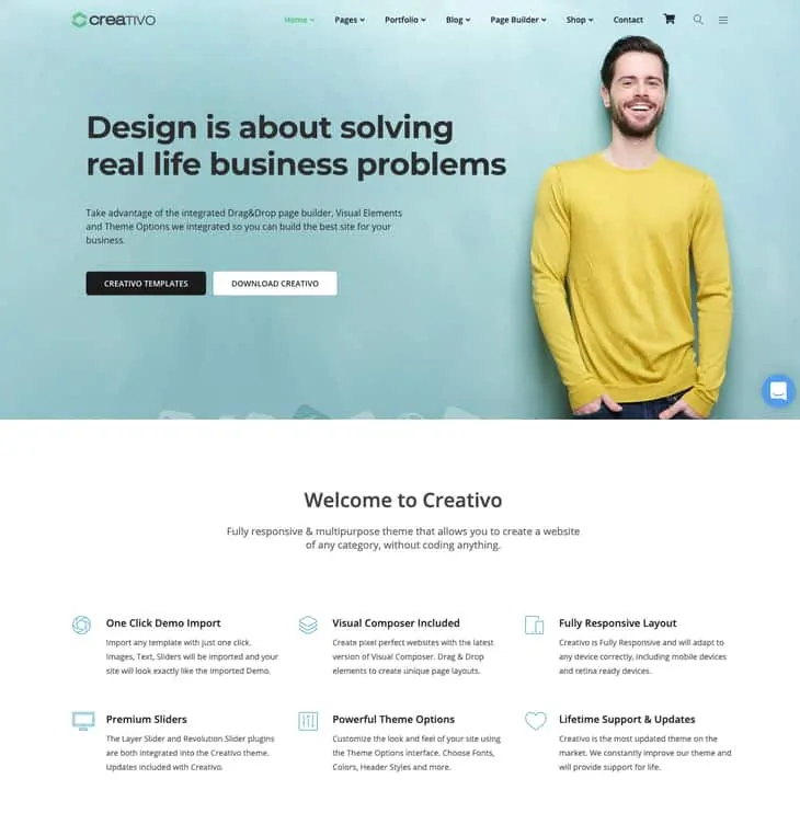 Creativo tema del forum WordPress