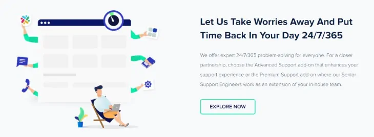 Cloudwaysウェブホスティングプロバイダーのサポートシステムの簡単な説明