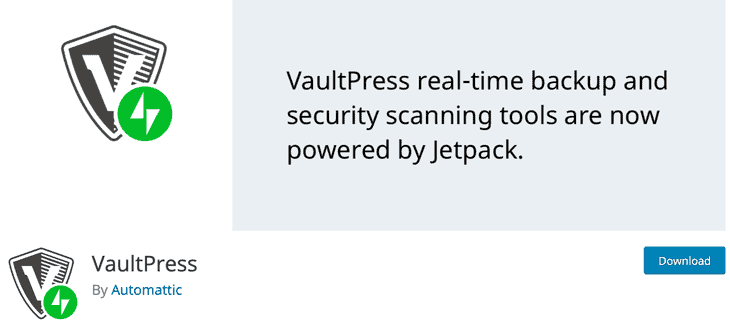 VaultPressWordPressプラグイン