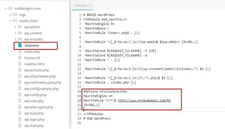 Reescrever htaccess