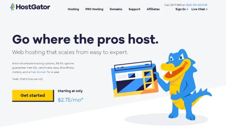 HostGatorWooCommerceホスティング