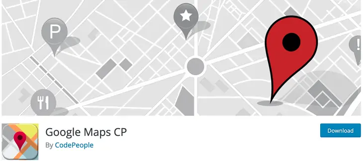 ปลั๊กอิน Google Maps CP WordPress