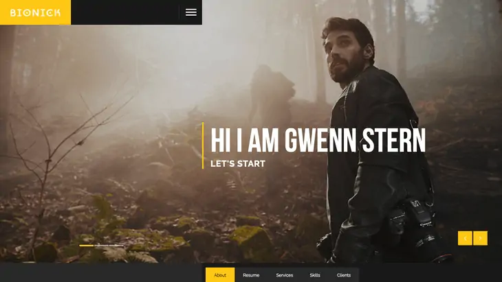 Tema WordPress Bionick