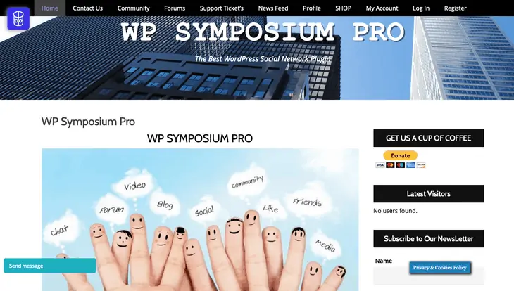Tema WordPress WP Symposium Pro