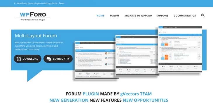 WpForo WordPress Plugin de Fórum