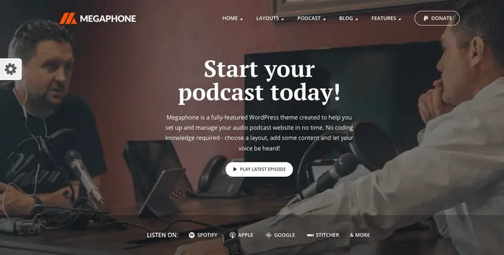 ธีม WordPress โทรโข่ง