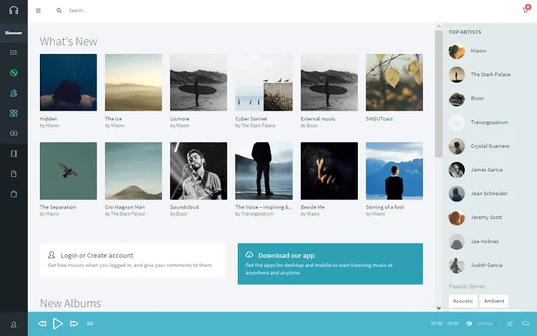 ธีม WordPress เพลง