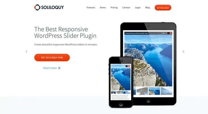 Slider oleh Plugin WordPress Soliloquy