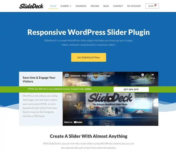 Plugin WordPress SlideDeck