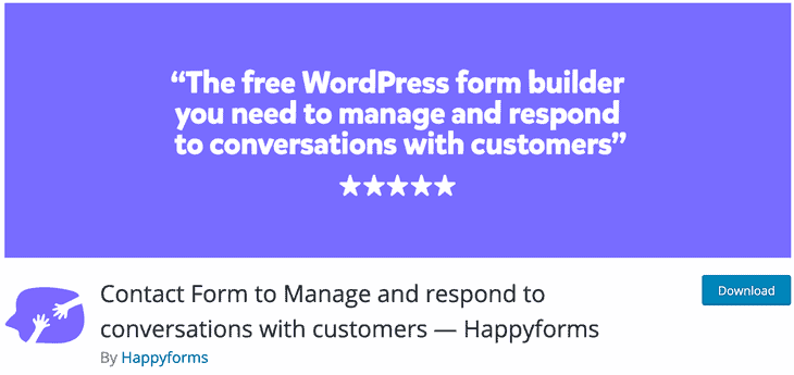 Complementos de WordPress de formularios felices