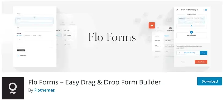 Complementos de WordPress de formularios Flo