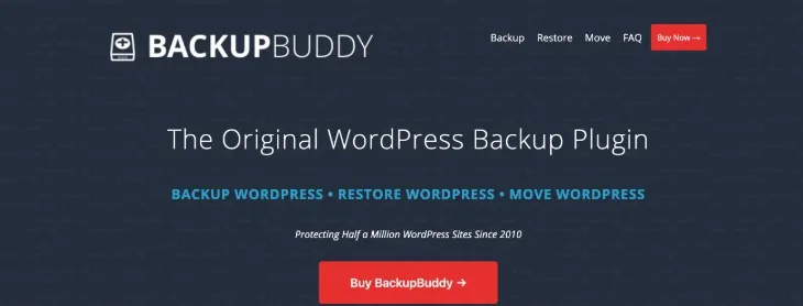 Plugins WordPress do BackupBuddy