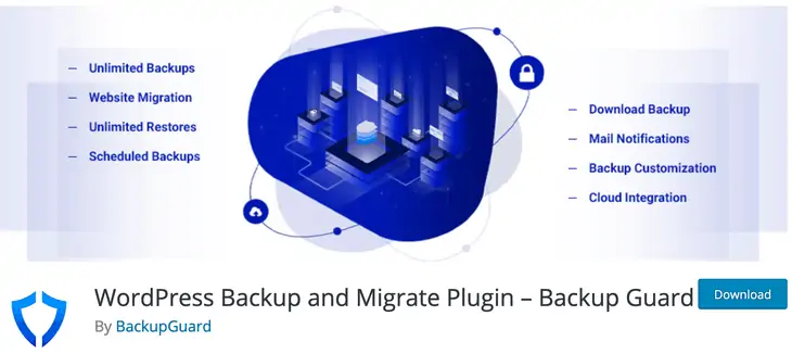 Plugin do WordPress Guarda de Backup