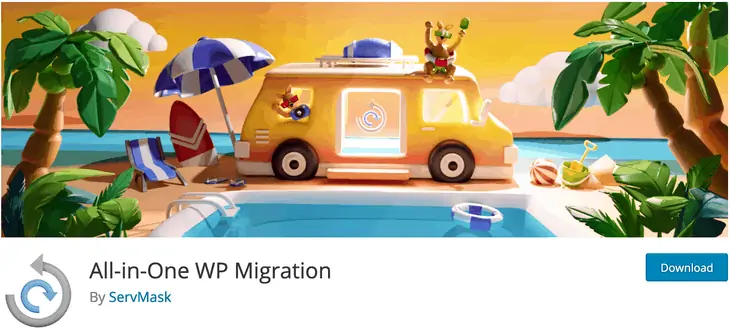 Migração de WP tudo-em-um
