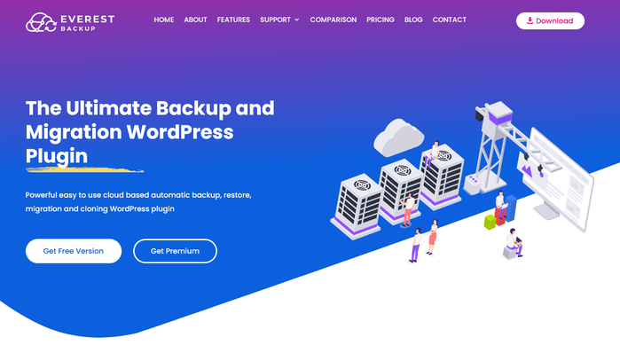 Plugin de backup do Everest