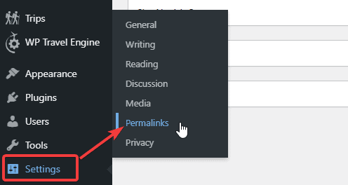 WordPress'te kalıcı bağlantı yapıları