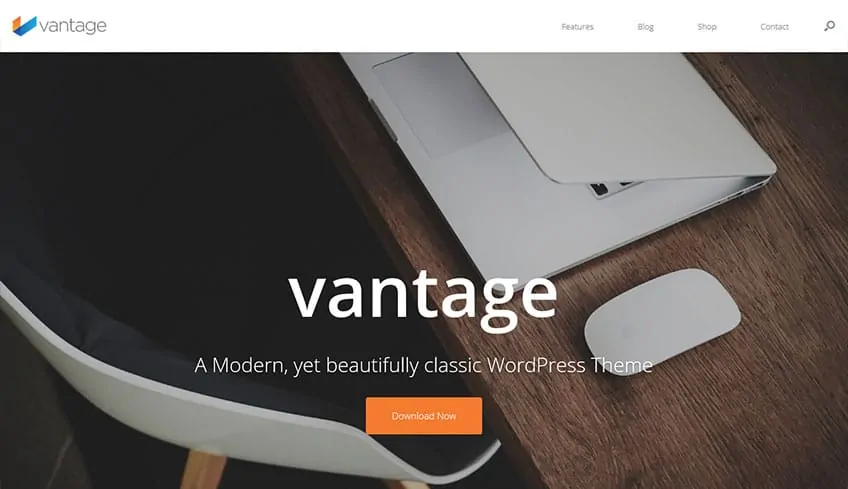 Tema WordPress Gratis Vantage