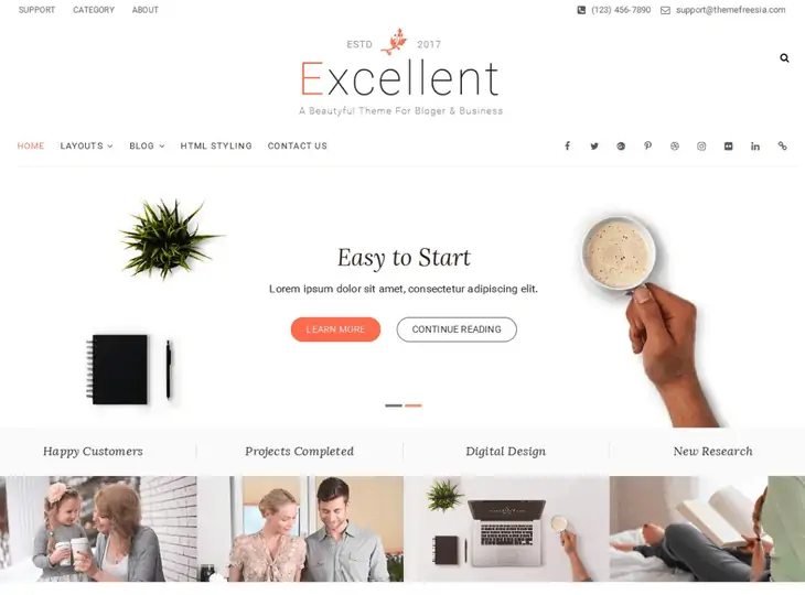 Tema WordPress Luar Biasa