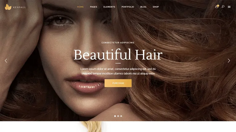 Kendall Beauty Spa and Salon Tema de WordPress