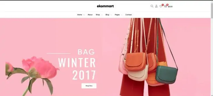 ekomart Furniture ธีมเวิร์ดเพรส