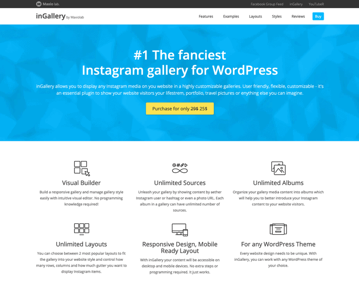 InGallery 社交分享插件