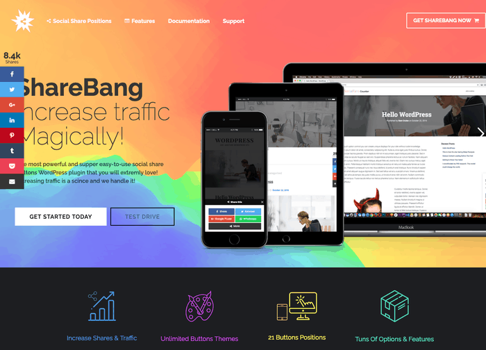 ShareBang 社交分享插件