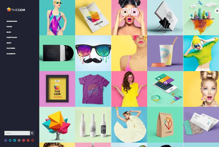 thegem 摄影 wordpress 主题