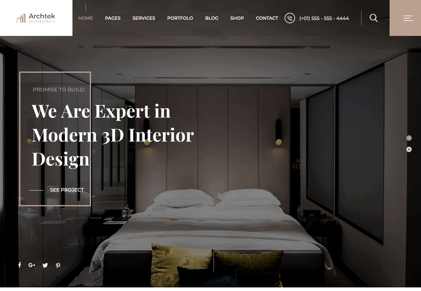 Archtek WordPress 主题