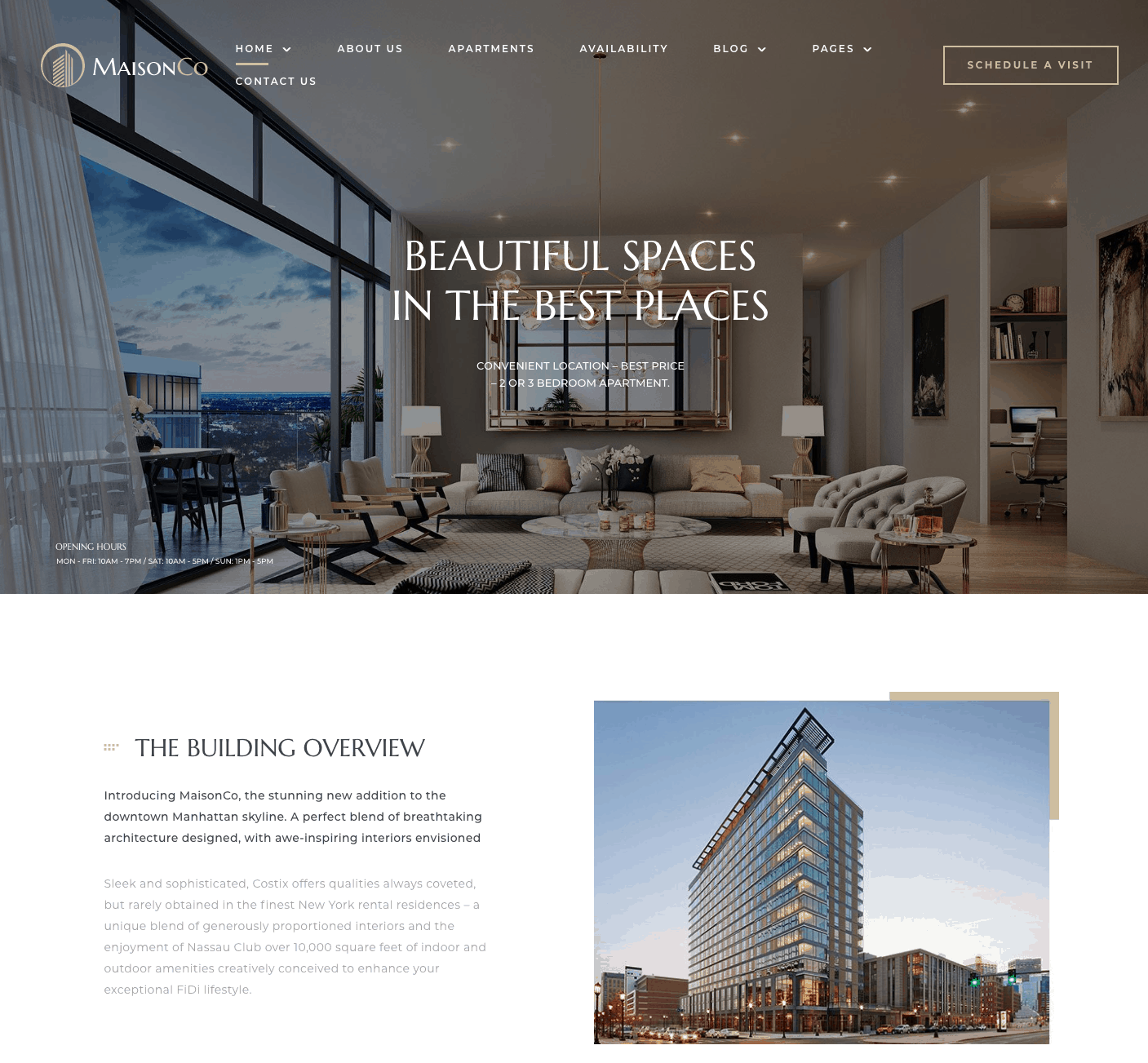 Maison WordPress 主题