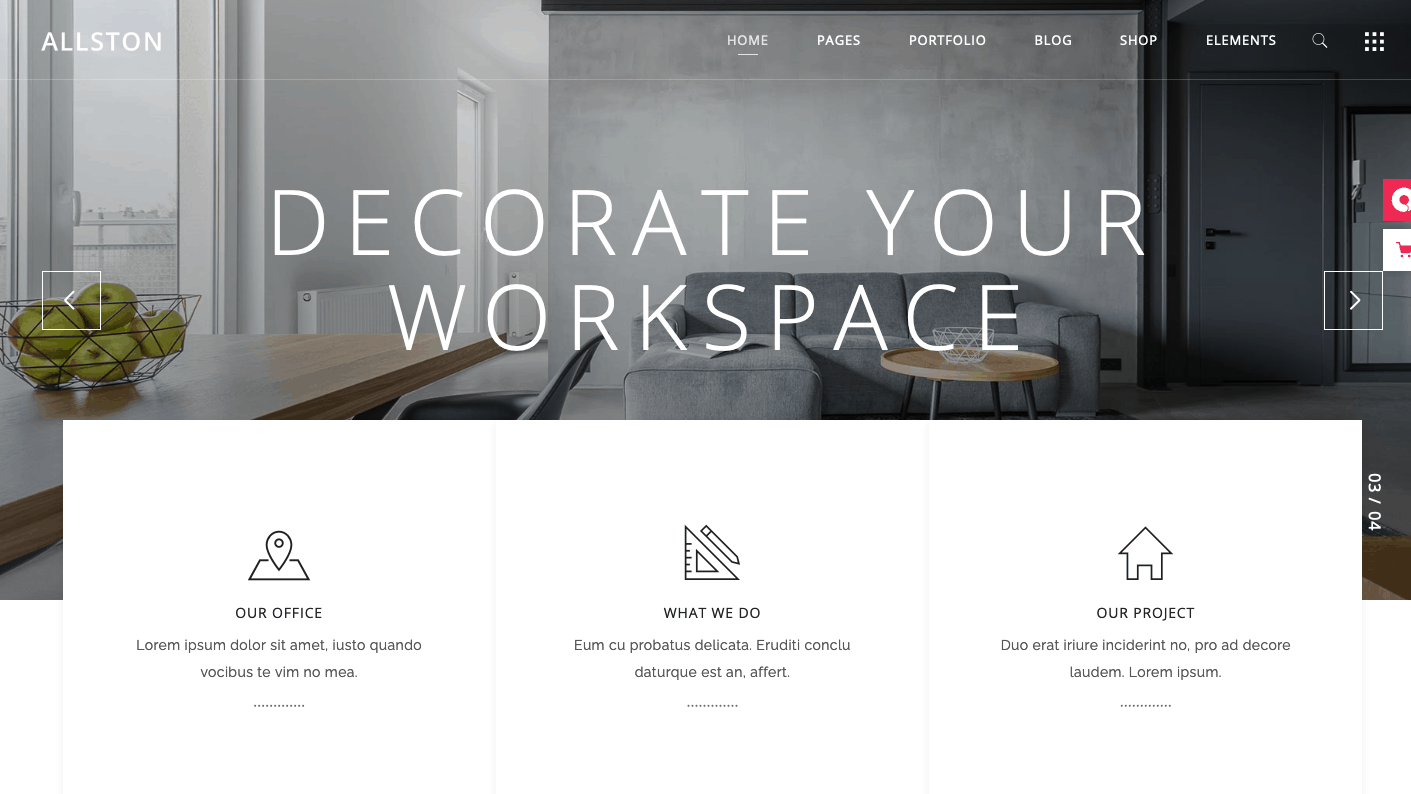 奥尔斯顿 WordPress 主题