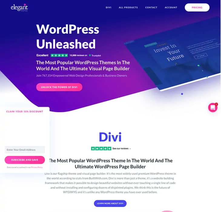 ธีม Divi WordPress