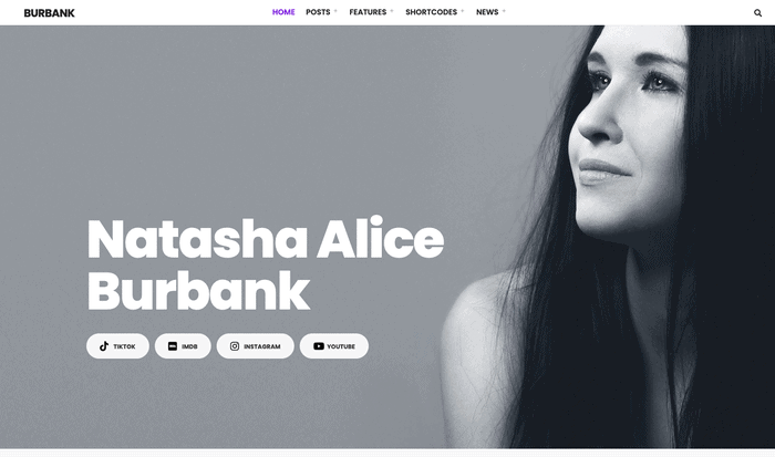 ธีม Burbank WordPress