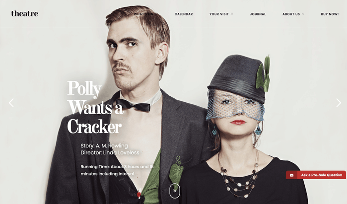 โรงละคร WP WordPress Theme
