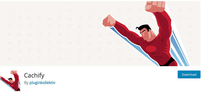 Cachify ปลั๊กอิน WordPress