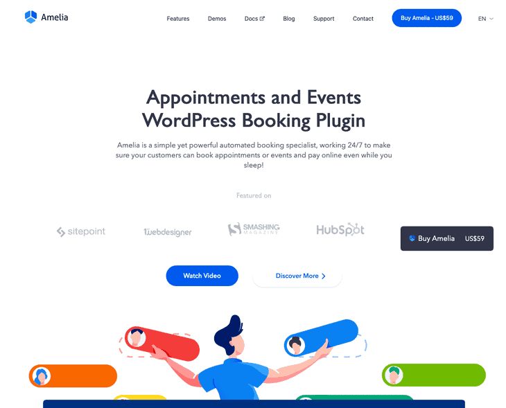 Amelia WordPress-Plugin