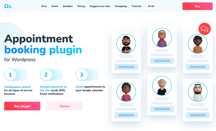 Buchen und Termin Online Pro WordPress Plugin