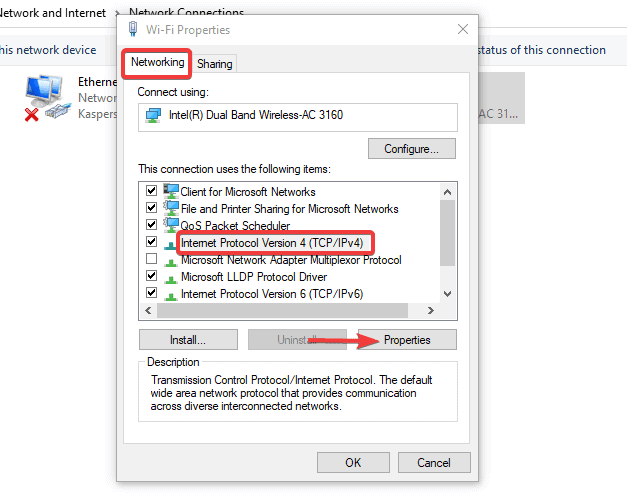 Eigenschaften der IP-Version